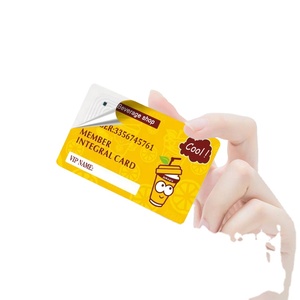 Tarjeta Inteligente NFC GSC-P80, Tarjeta de PVC para Identificación Empresarial con Mini Etiqueta RFID Pasiva para Membresía y Pago - Product Image 5