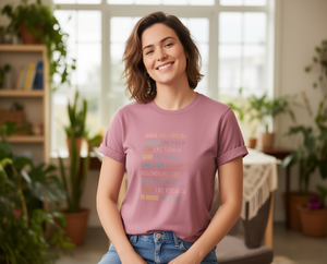 T-shirt inspirant pour femme 100 % coton, col rond, manches courtes, coupe classique, décontracté, toutes saisons, imprimé lettres « Femmes de l'histoire» - Product Image 2
