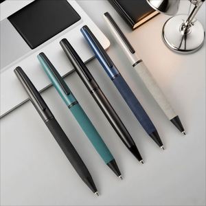 High Quality Customized Logo Rotary Ballpoint <b>Pen</b> Factory Metal Design Novelty Advertising Gift Promotional Custom 1.0mm Writing - Product Image 2