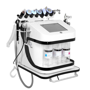 Appareil de beauté professionnel 10-en-1 pour salon, machine de lifting facial à l'eau H2O2 et microdermabrasion au diamant, certifié CE - Product Image 3