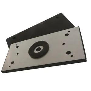 183MM x 92MM 4 Holes Rectangular Metal Aluminum EVA Sanding Pad Sandpaper Buffing Pad Polishing Pad