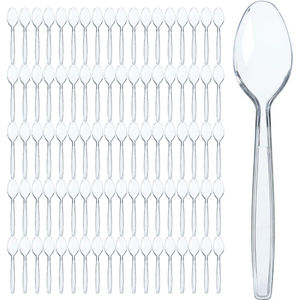 Cuchara Desechable Biodegradable para Postres, Reforzada, de un Solo Uso, para Helado - Product Image 1