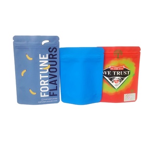 Bolsa <span class=keywords><strong>de</strong></span> Plástico Mylar con Cierre Hermético a Prueba <span class=keywords><strong>de</strong></span> Olores para Dulces y Helados, con Logotipo Personalizado, 1oz 28g / 7 <span class=keywords><strong>Gramos</strong></span> / 4x5 Pulgadas 3.5 g - Product Image 1