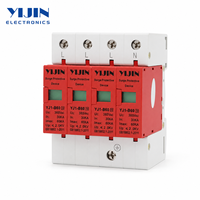 YIJIN Protection contre les surtensions CA monophasé SPD Rail DIN 20KA 40KA 30KA 60KA 4P 385V Stabilisateur de tension domestique 50/60Hz Haute Performance
