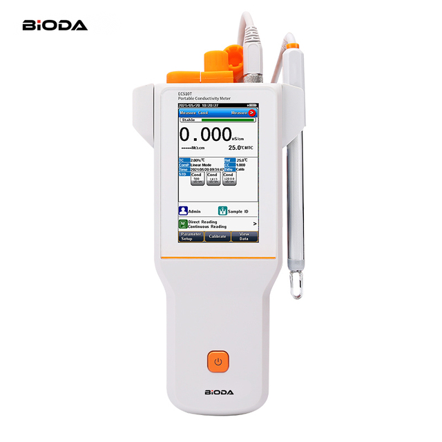 Portable Handheld Conductivity Meter Kit EC TDS Salinity Auto Read OEM 1 Year Warranty for Water Treatment