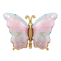 Nouveau Ballon Mat en Aluminium Marron Dinosaure Ours Tenant Bonbons Amour Gâteau Voiture de Police Avion Arc-en-ciel Décoration de Fête d'Anniversaire