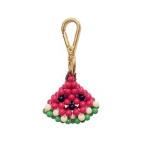 Nouvelles breloques de la série Fruits Pomme Pastèque Cerise, pendentifs en alliage, ornements colorés en perles de rocaille, bijoux DIY pour lacets