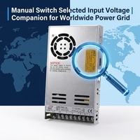 LRS-350-12 sortie unique 110V 220V AC à DC 5V 12V 24V 48V smps industriels 350W alimentation à découpage unique