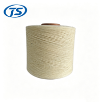 Fil à tricoter mélangé en coton régénéré chiné Nm1/10 Nm1/20 Nm2/34 pour tissage, motifs teints, recyclé, provenant d'usine