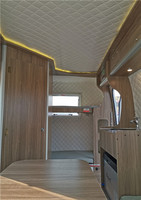 Nouvelle caravane tout-terrain/remorque de camping/camping-car avec moteur pour hôtels