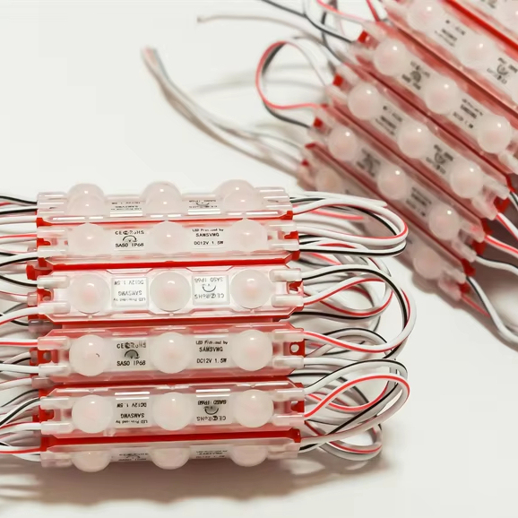 Hot Sale 12V 3-Light 2835 LED Modules High Brightness Ultrasonic LED Module