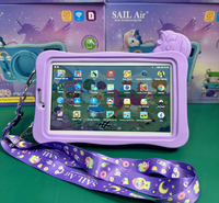 Tablet PC Baru 7 Inci Dual Sim 12+256GB Memori Besar Android 13 Tablet Edukasi dan Pembelajaran Anak