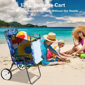 Bestex กระเป๋าเป้สะพายหลังเก้าอี้ชายหาดที่นั่งต่ำเฟอร์นิเจอร์กลางแจ้งออกแบบโลโก้ได้ตามต้องการ - Product Image 2