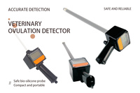Detector de Estro Eléctrico Veterinario Clase II con Certificación CE para Ganado, Cerdos, Ovejas y Perros, Probador de Ovulación Portátil con Sonda de Plástico