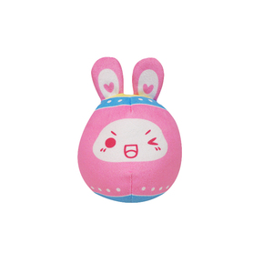 Peluche a Forma di Uovo di Pasqua Personalizzato con Orecchie di Coniglio, Giocattolo Artigianale per Bambini - Product Image 2