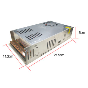 12V 30A Constant Voltage Switching <strong>Power</strong> Supply - Single Output DC <strong>Adapter</strong> for <strong>LED</strong> <strong>Strip</strong> CCTV Security System - Product Image 3