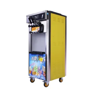 Offre Spéciale Produit Snack Shop Machines Automatique Cône Softy Crème Glacée Congelé Doux Servir Faire Commercial Machine À Crème Glacée Maker