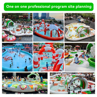 Indoor-Outdoor Mobiler Aufblasbarer Swimmingpool CE-Zertifiziert Eltern-Kind-Wasserpark Freizeiteinrichtung für Plätze und Schulen