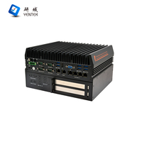 PC industriel embarqué sans ventilateur Intel LGA1151 6e-9e génération 6x GbE LAN 4x PoE 4x RS232/485 COM 9-36V DC PCIe X16 X8 Win 10/11
