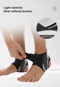 गर्म बिक्री समायोज्य यूनिसेक्स अल्ट्रा पतले टखने का समर्थन खेल टखने के ब्रेस टखने के रक्षक - Product Image 4