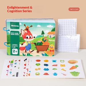 Livre en papier silencieux transfrontalier, sans découpe, pour <span class=keywords><strong>la</strong></span> reconnaissance <span class=keywords><strong>des</strong></span> lettres et <span class=keywords><strong>des</strong></span> chiffres, jouet éducatif détachable pour l'apprentissage précoce <span class=keywords><strong>des</strong></span> enfants <span class=keywords><strong>de</strong></span> 4 à 6 ans - Product Image 6