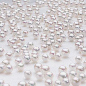 Bán buôn 4.5-8mm nước ngọt tự nhiên AK hạt ngọc trai Vòng cổ thời trang phổ biến sáng trắng hạt đồ trang sức công cụ làm - Product Image 4
