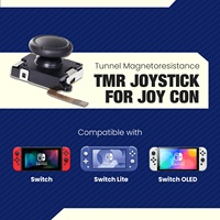 Joystick Analógico 3D de Repuesto para Controlador Joy-Con, Pieza de Reparación Electromagnética de Metal