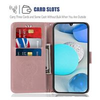 Coques de téléphone Android en cuir PU de luxe magnétique portefeuille pour Samsung Galaxy A56 A26 5G