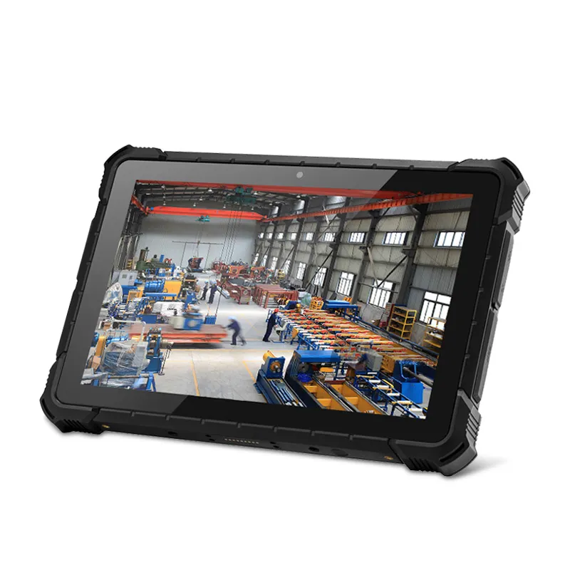 Tablet komputer, 4G 64GB IP67 RK3399 6000mAh 10.1 inci Tablet Pc kasar 4G LTE Android Tablet industri kasar