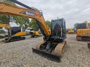 Excavadora Pequeña Sany 60C de 6 Toneladas Usada con Válvula Hidráulica Kawasaki y Capacidad de Cucharón de 0.4m - Product Image 5