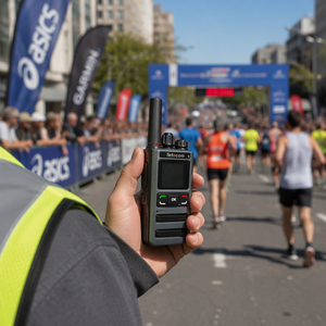Walkie Talkie Tetocom K66 4G LTE POC, <span class=keywords><strong>Radio</strong></span> Bidireccional Portátil PTT, Audio Nítido, IPX6, Comunicación en Grupo, Uso en Exteriores para Equipos - Product Image 1