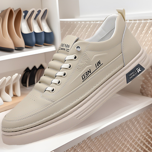 Zapatos para Caminar de Hombre Tendencia Primavera Otoño 2025, Cuero Genuino, Transpirables, Antideslizantes, Combinan con Todo, Cómodos para Uso Diario - Product Image 5