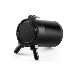 Réservoir d'huile automobile à double flux en aluminium noir pour récupération d'huile moteur, pièce de rechange D1121 - Product Image 2