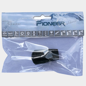 ปลอกหุ้มปลายไม้เท้า Pioneer สีดำ รูปทรงกระสุน อุปกรณ์เสริมสำหรับไม้เท้าเดินป่าแบบใช้ได้กับหลายรุ่น - Product Image 1