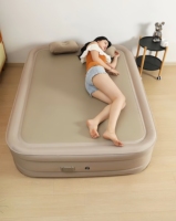 Lit gonflable portable et pliable en PVC épaissi et écologique pour siège arrière de SUV, avec sac de rangement