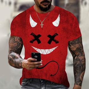 Camiseta 3D Digital barata de secado rápido, <span class=keywords><strong>camisetas</strong></span> de sublimación, impresión personalizada en blanco liso, <span class=keywords><strong>camisetas</strong></span> <span class=keywords><strong>divertidas</strong></span> de Memes de gran tamaño - Product Image 3