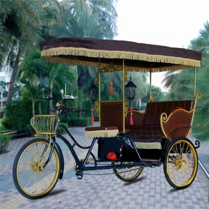 Becak Listrik Laris Manis, Kendaraan Roda Tiga, 2/3/4 Kursi untuk Wisata, Kendaraan Roda Tiga Listrik untuk Tamasya - Product Image 2