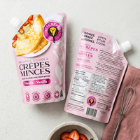Pochettes souples personnalisées pour boissons sportives avec bec verseur, étanches et légères, pour l'hydratation en extérieur