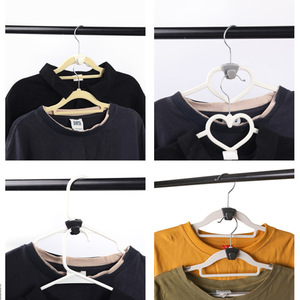 Bán Buôn Nhựa Tam Giác Cho Móc Kết Nối Móc Đa Chức Năng Tiết Kiệm Không Gian Tam Giác Móc Áo Móc - Product Image 4