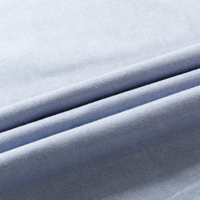 Tissu Oxford classique en sergé uni, teint en fil, plusieurs options de couleurs