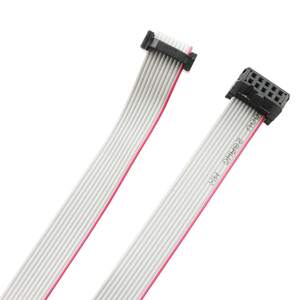 Cable plano E-outstanding de 2.54mm de paso, 10 pines, hembra a hembra, 1m, cable de datos para computadora portátil y monitor. - Product Image 2