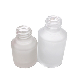 20ml 30ml 40ml 50ml 60ml 80ml 100ml <span class=keywords><strong>vide</strong></span> De Luxe en verre cosmétique dépoli flacon compte-gouttes avec <span class=keywords><strong>Pipette</strong></span> Blanche pour le pétrole - Product Image 5