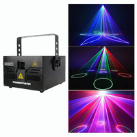 DJ Night Club 1W 3W 2W Mini Voll farbe RGB Laserlicht Show Disco 3d 5Watt Animation Lazer Bühnen lichter