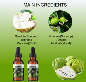 OEM Ekşi Ananas Graviola Sıvı Damlaları Hücre Desteği ve Yenilenmesi, Bağışıklık Güçlendirici ve Bağırsak Sağlığı Yüksek Emilimli Ekşi Ananas Bitterleri - Product Image 4