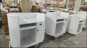 Mostrador de Recepción, Mesa de Caja, <span class=keywords><strong>Escritorio</strong></span> para Cajero, Venta Directa de Fábrica - Product Image 2