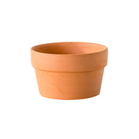 Jardinière en argile émaillée écologique Pots de fleurs en terre cuite rouge pour Cactus pépinière succulente intérieur extérieur maison et jardin Ports