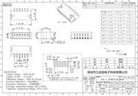 Conectores SMT horizontales de 2-6 pines con paso de 1.5 mm, conectores de cable a placa SMD, resistentes a altas temperaturas, con certificación ROHS.