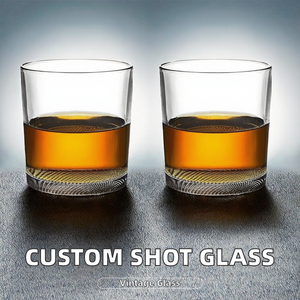 Vasos de Chupito Personalizados con Grabado, Vasos de Whisky de Cristal para Beber, Cristalería para el Hogar, Vaso de Degustación Personalizado - Product Image 2