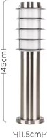 Applique murale LED moderne en plastique pour extérieur, étanche IP44, COB, pour porche, cour, couloir, villa, jardin, décoration intérieure
