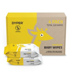 Lingettes nettoyantes personnalisées pour bébé, 100% fibres végétales, 100% biodégradables, hypoallergéniques, hydratantes - Product Image 6